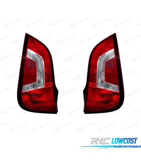 PILOTOS VOLKSWAGEN VW UP 11-16 BLANCO ROJO