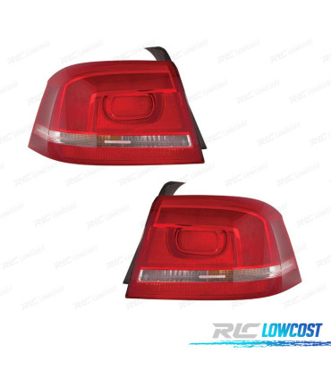 PILOTOS VOLKSWAGEN VW PASSAT 4P 10-14 LED BLANCO ROJO