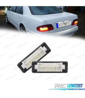 LUCES MATRÍCULA MERCEDES W210 SEDAN W202 SEDAN LED