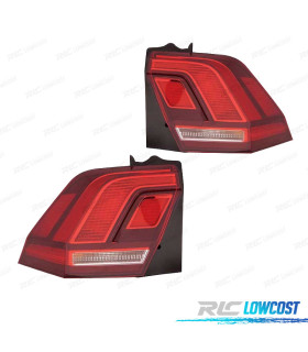 PILOTOS VOLKSWAGEN VW TIGUAN 16-20 LED BLANCO ROJO