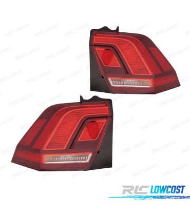 PILOTOS VOLKSWAGEN VW TIGUAN 16-20 LED BLANCO ROJO