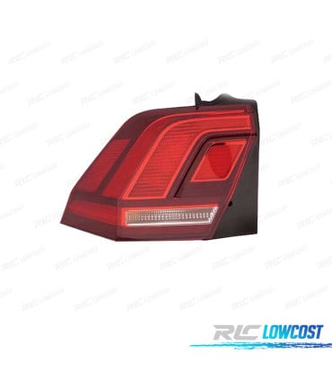 PILOTO IZQ VOLKSWAGEN VW TIGUAN 16-20 LED BLANCO ROJO