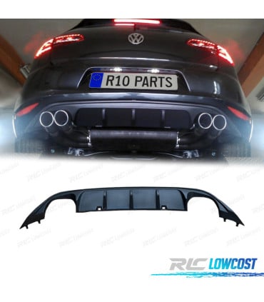 DIFUSOR VOLKSWAGEN VW GOLF MK7 VII 12-17 LOOK ABT