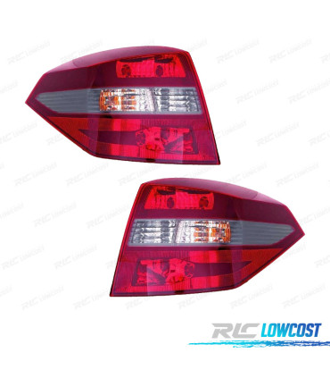 PILOTOS RENAULT LAGUNA III GRANDTOUR 11-16 BLANCO ROJO