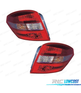 PILOTOS RENAULT LAGUNA III GRANDTOUR 07-11 BLANCO ROJO