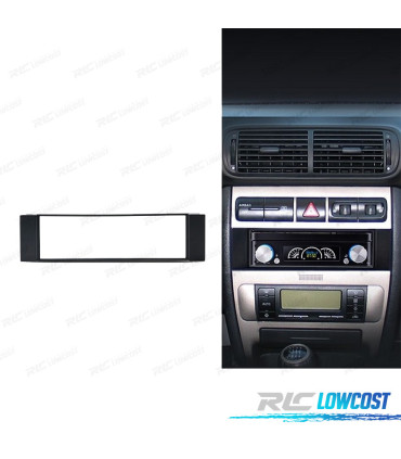 MARCO NEGRO RADIO 1-DIN AUDI A3 8L A6 4B SEAT LEON TOLEDO FIAT SCUDO