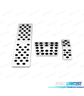 PEDALES PARA AUDI S-LINE ALUMINIO PULIDO AUTOMÁTICO