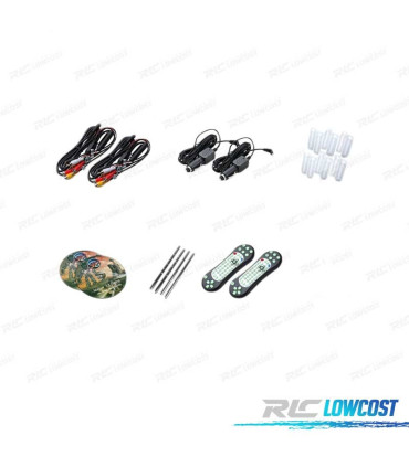 REPOSACABEZAS MULTIMEDIA 9 PULGADAS HD TÁCTIL USB SD COLOR NEGRO