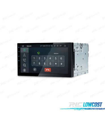 RADIO GPS ANDROID 14 2DIN 7" LCD TÁCTIL CARPLAY USB DUAL ZONE