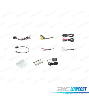 RADIO GPS ANDROID 12 PARA SEAT SKODA VOLKSWAGEN VW 7" TÁCTIL HD DVD BLUETOOTH USB SD