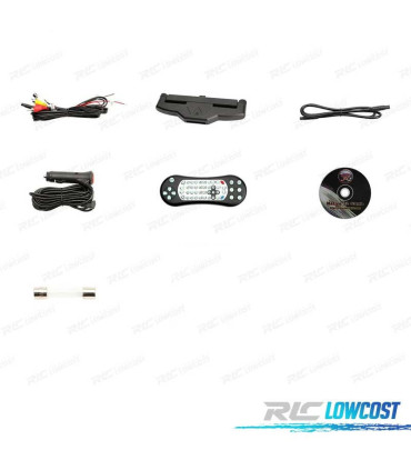 PANTALLA REPOSACABEZAS 9" PULGADAS DVD SD USB HDMI AV IN OUT JUEGOS 32 BITS