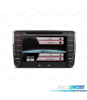 RADIO NAVEGADOR 7" PARA SEAT USB GPS TACTIL HD 2004-2016