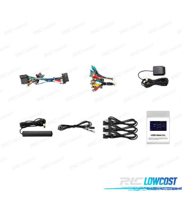 RADIO GPS ANDROID 12 PARA VOLKSWAGEN VW SKODA SEAT