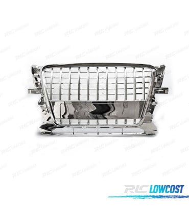 PARRILLA PARA AUDI Q5 08-12 LOOK S-LINE PLATA
