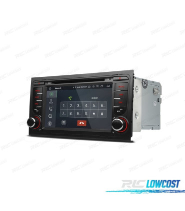 RADIO GPS ANDROID 12 AUDI A4 B6 B7 00-08 SEAT EXEO 08-12