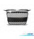 PARRILLA AUDI A3 8P 05-08 LOOK RS CROMO NEGRO
