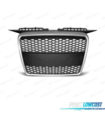 PARRILLA AUDI A3 05-08 NEGRO CROMO MATE