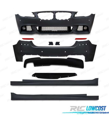 KIT CARROCERIA BMW F11 TOURING 13-17 LOOK M CON PDC Y LAVAFAROS
