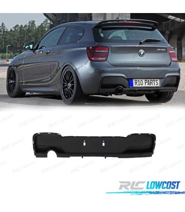 DIFUSOR BMW F20 F21 11-15 LOOK M PERFORMANCE NEGRO MATE