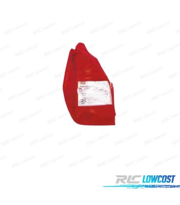 PILOTO IZQ PARA CITROEN C2 03-08 ROJO BLANCO