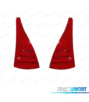 PILOTOS PARA CITROEN C3 02-10 ROJO