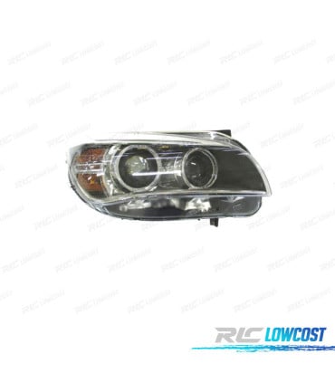 FARO DCH BIXENON BMW X1 E84 12-15 LED FONDO NEGRO