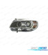 FARO IZQ BIXENON BMW X1 E84 12-15 LED FONDO NEGRO