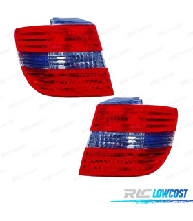 PILOTOS MERCEDES CLASE B W245 05-11 AHUMADO ROJO