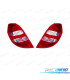 PILOTOS PARA MERCEDES CLASE A W169 04-08 BLANCO ROJO