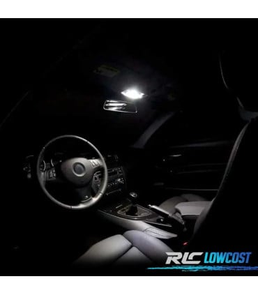 KIT 21 BOMBILLAS LED INTERIOR 07-13 PARA BMW 1 COUPÉ E82 120I 125I 135I 120D 123D 1 M