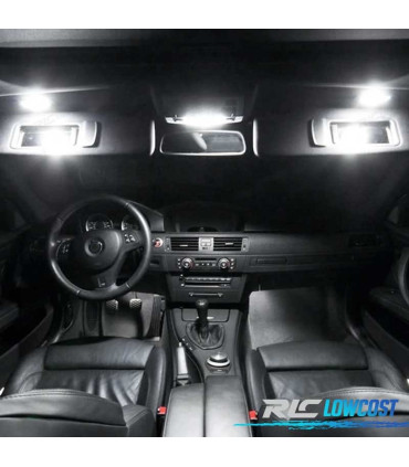 KIT 16 BOMBILLAS LED INTERIOR PARA BMW 1 SERIE E88 CONVERTIBLE CABRIO 118I 120D 120I 125I 128I 135I 08-13