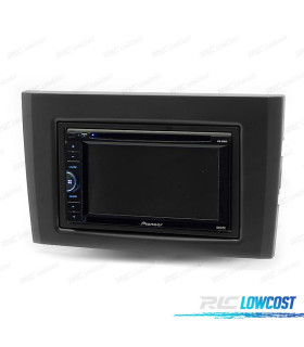 MARCO NEGRO RADIO 2-DIN PARA VOLVO XC90 02-14