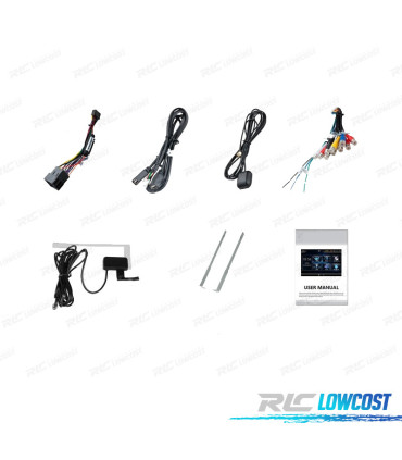 RADIO GPS ANDROID 7 UNIVERSAL 7" 1 DIN PANTALLA TÁCTIL 32GB ROM + 2GB DDR3 RAM