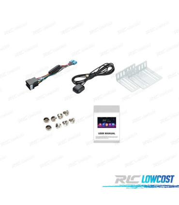 RADIO GPS ANDROID 8.1 7" OCTA-CORE 2DIN MULTIMEDIA PANTALLA CURVA