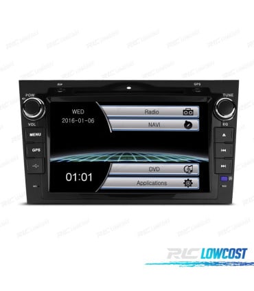 RADIO NAVEGADOR 7" PARA HONDA CRV 07-11 USB GPS TACTIL HD