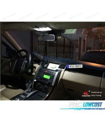 KIT 28 BOMBILLAS LED INTERIOR LAND ROVER SPORT 05-13