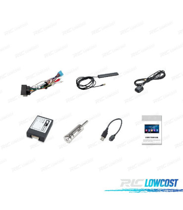 RADIO GPS ANDROID 12 PARA FORD FOCUS C-MAX FIESTA GALAXY KUGA MONDEO S-MAX TRANSIT