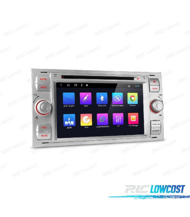 RADIO GPS ANDROID 12 PARA FORD FOCUS C-MAX FIESTA GALAXY KUGA MONDEO S-MAX TRANSIT