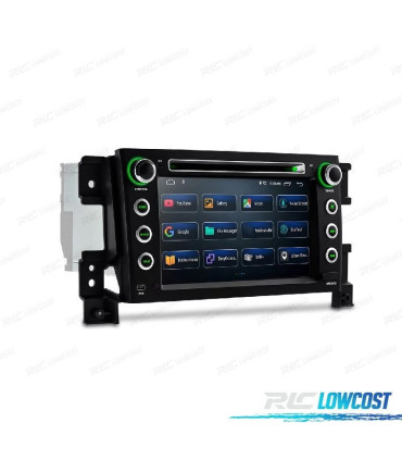 RADIO GPS ANDROID 12 PARA SUZUKI GRAND VITARA 05-13