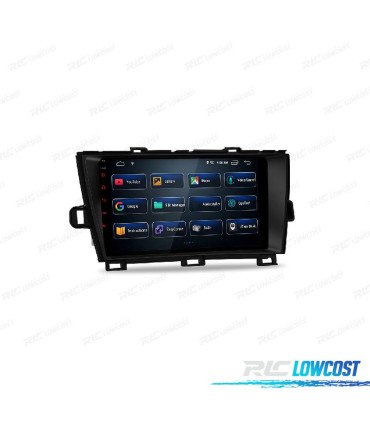 RADIO GPS ANDROID 10 PARA TOYOTA PRIUS 09-13