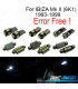 KIT 9 BOMBILLAS LED INTERIOR PARA SEAT IBIZA II 6K1 93-99