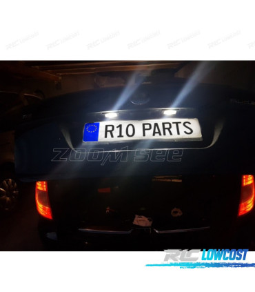 KIT 11 BOMBILLAS LED INTERIOR PARA SKODA FABIA 3 MK3 MK III HATCHBACK 15-