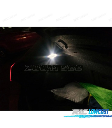 KIT 11 BOMBILLAS LED INTERIOR PARA ALFA ROMEO GIULIETTA 940 10-17