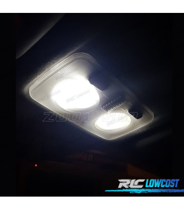 KIT 11 BOMBILLAS LED INTERIOR PARA ALFA ROMEO GIULIETTA 940 10-17