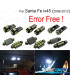 KIT 14 BOMBILLAS LED INTERIOR PARA HYUNDAI SANTAFE SANTA FE IX45 06-12