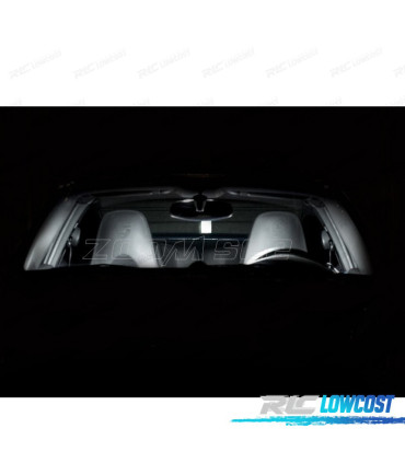 KIT 10 BOMBILLAS LED INTERIOR PARA PORSCHE 911 SERIE 997 CARRERA 4S TURBO S 05-11