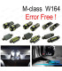 KIT 11 BOMBILLAS LED INTERIOR MERCEDES CLASE C W202 C220 C230 C280 C36 AMG 93-99