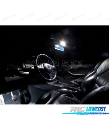KIT 14 BOMBILLAS LED INTERIOR BMW SERIE 3 E46 SEDAN COUPE 323IS 325I 325XI 328I 330I 330XI 325CI 323CI 99-20