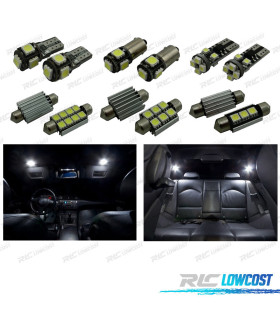 KIT 14 BOMBILLAS LED INTERIOR BMW SERIE 3 E46 SEDAN COUPE 323IS 325I 325XI 328I 330I 330XI 325CI 323CI 99-20