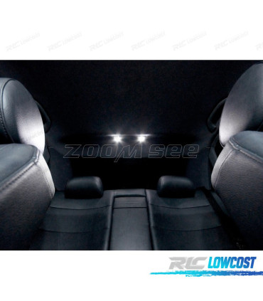 KIT 12 BOMBILLAS LED INTERIOR AUDI A4 B5 SEDAN 96-01
